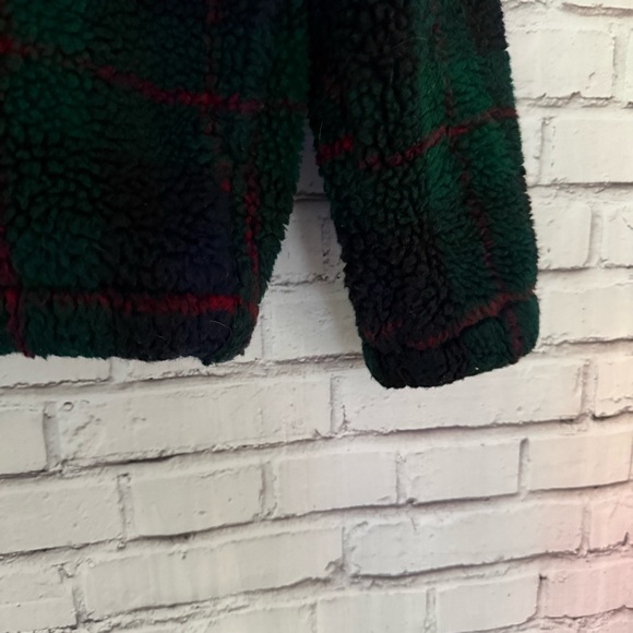 Woolrich Tartan Fleece Jacket with Zip - Picture 4 of 6